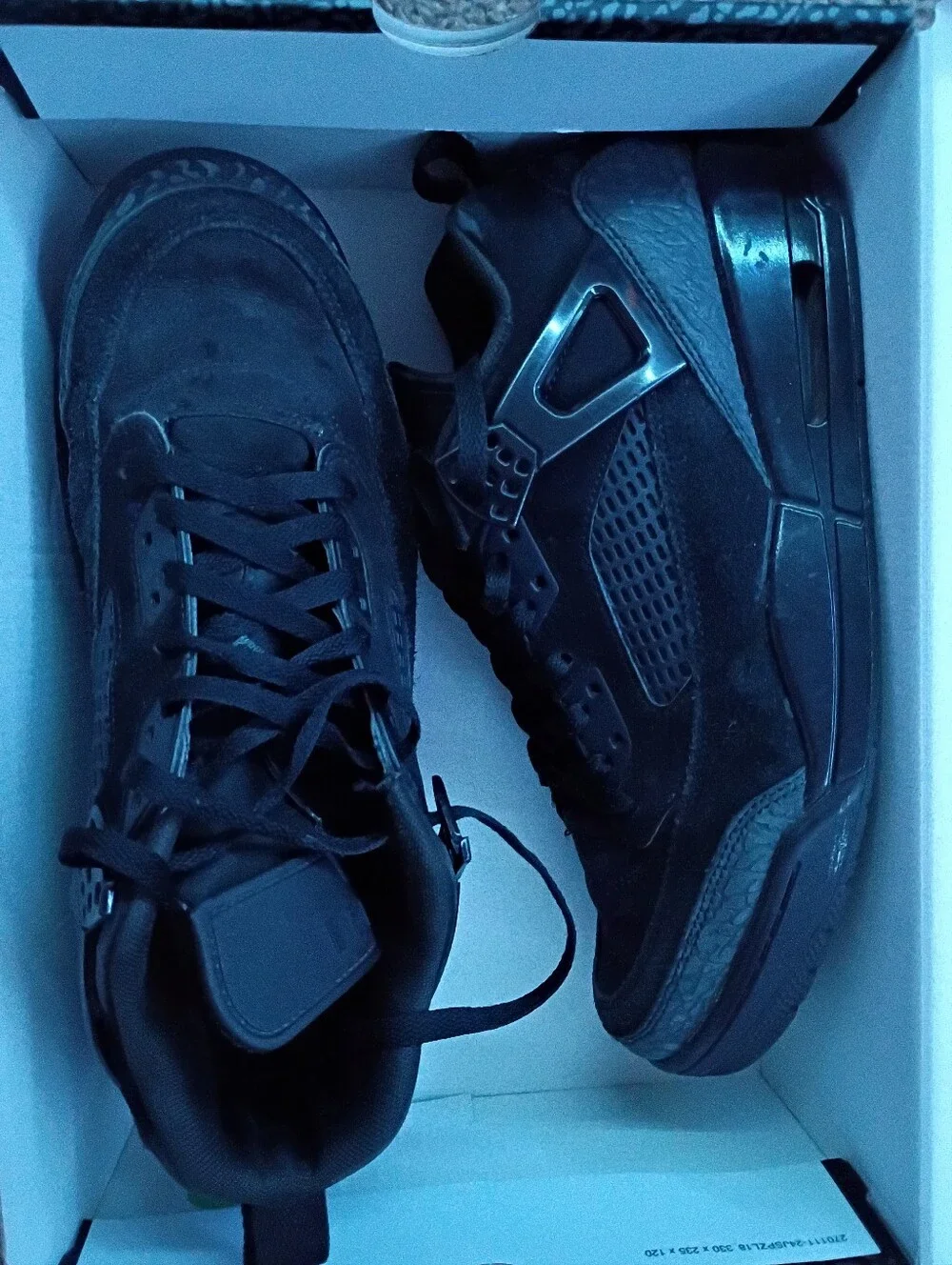 jordan spzikes black cats